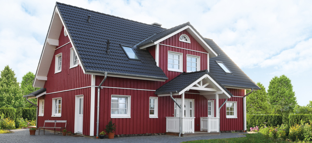 Schlüsselfertige Holzhäuser bauen - Fjorborg Holzhäuser