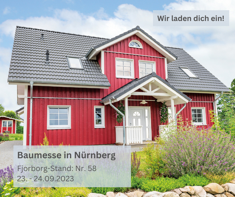 Fjorborg Häuser - News - Einladung zur Baumesse meinZuhause! in Nürnberg