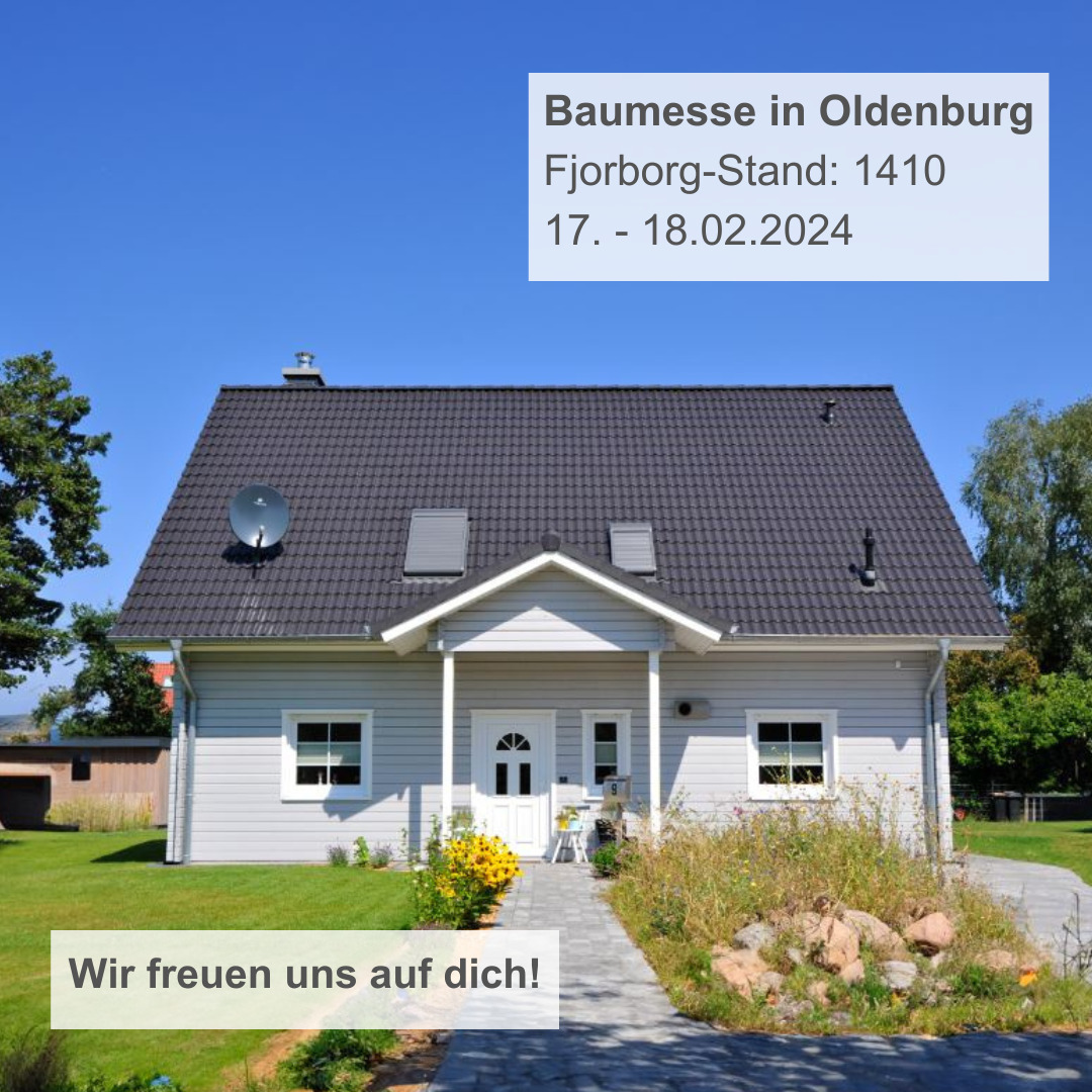 Fjorborg Häuser - News - Einladung zur Baumesse NORDHAUS in Oldenburg